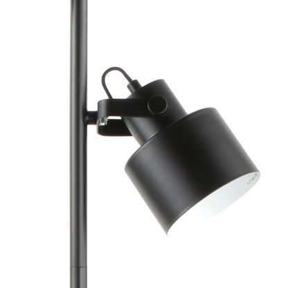 LANA Stehlampe E27 schwarz Mondilux